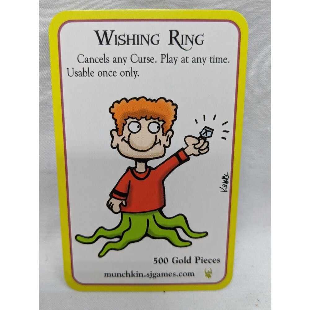 Munchkin Cthulhu Wishing Ring Promo Card